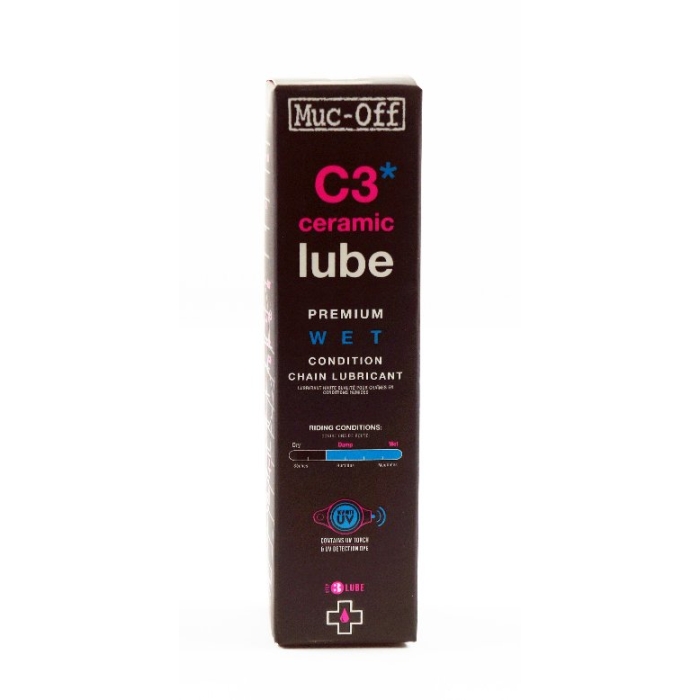 Muc Off Muc-off wet lube c3 kettingolie ceramic 120ml