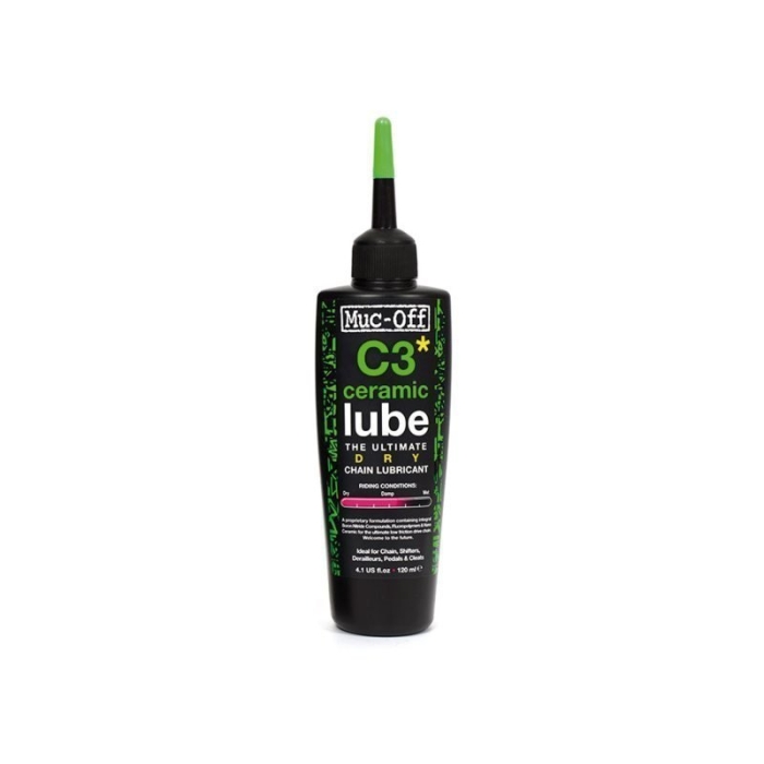 Muc Off Muc-off dry lube c3 kettingolie ceramic 120ml